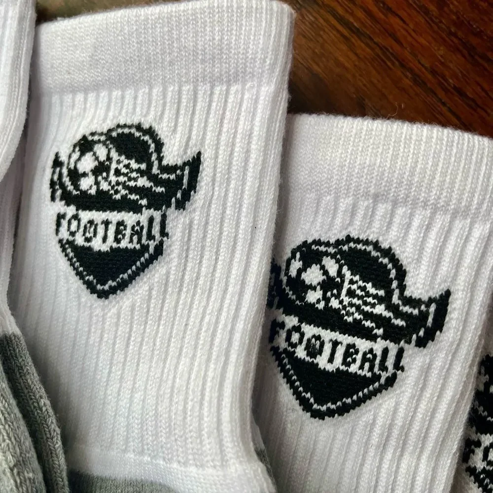 Football/Soccer Youth Custom Grip Socks- 5 Pairs NWOT